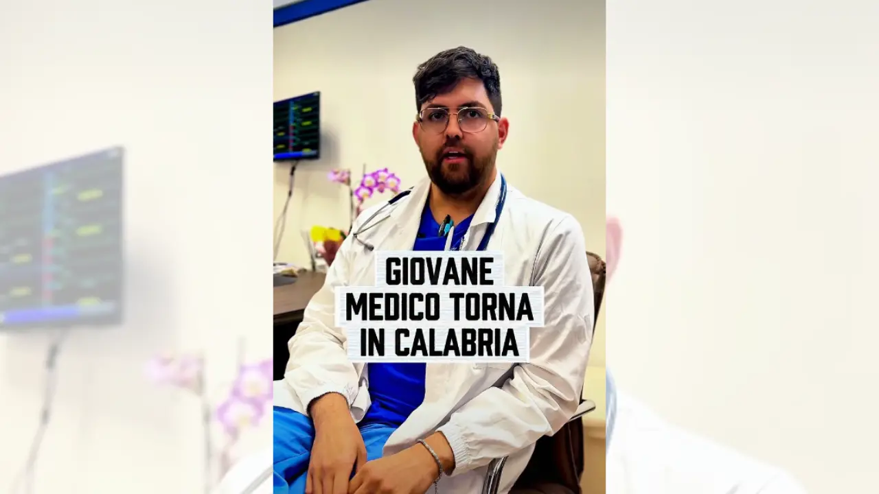 Medico rientra Calabria dopo aver studiato al Nord e si rivolge ai colleghi: «Tornate per valorizzare questo territorio»\n