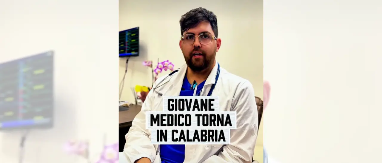 Medico rientra Calabria dopo aver studiato al Nord e si rivolge ai colleghi: «Tornate per valorizzare questo territorio»\n