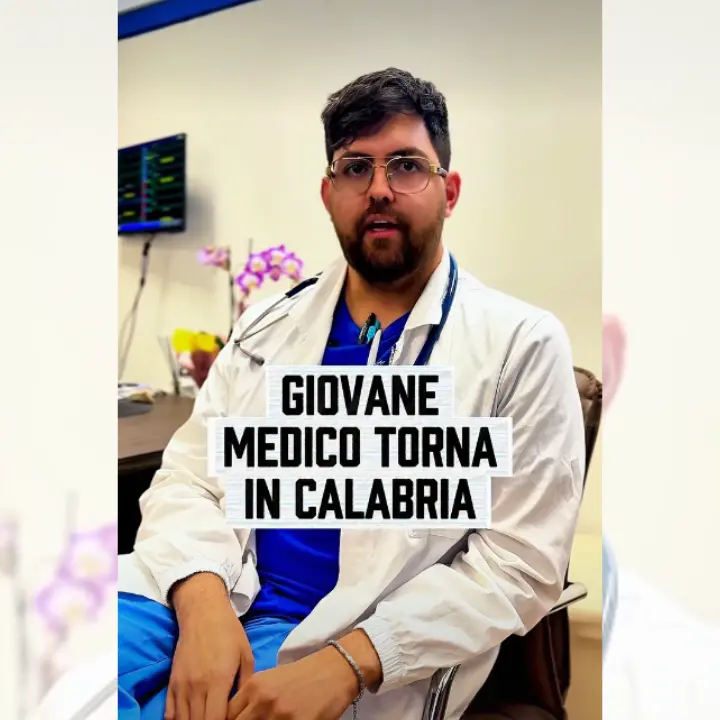 Giovane medico torna in Calabria