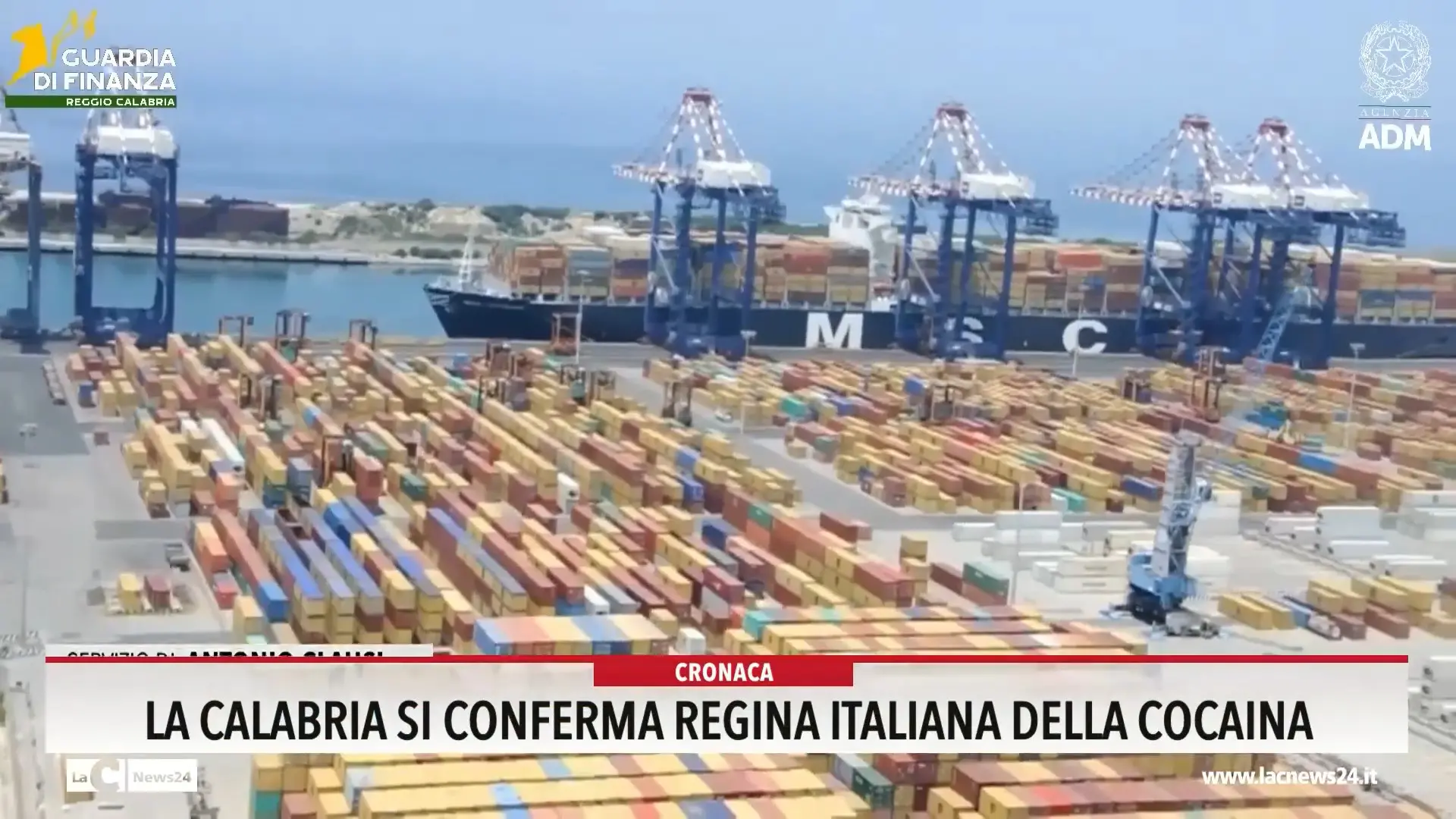 La Calabria si conferma regina italiana della cocaina