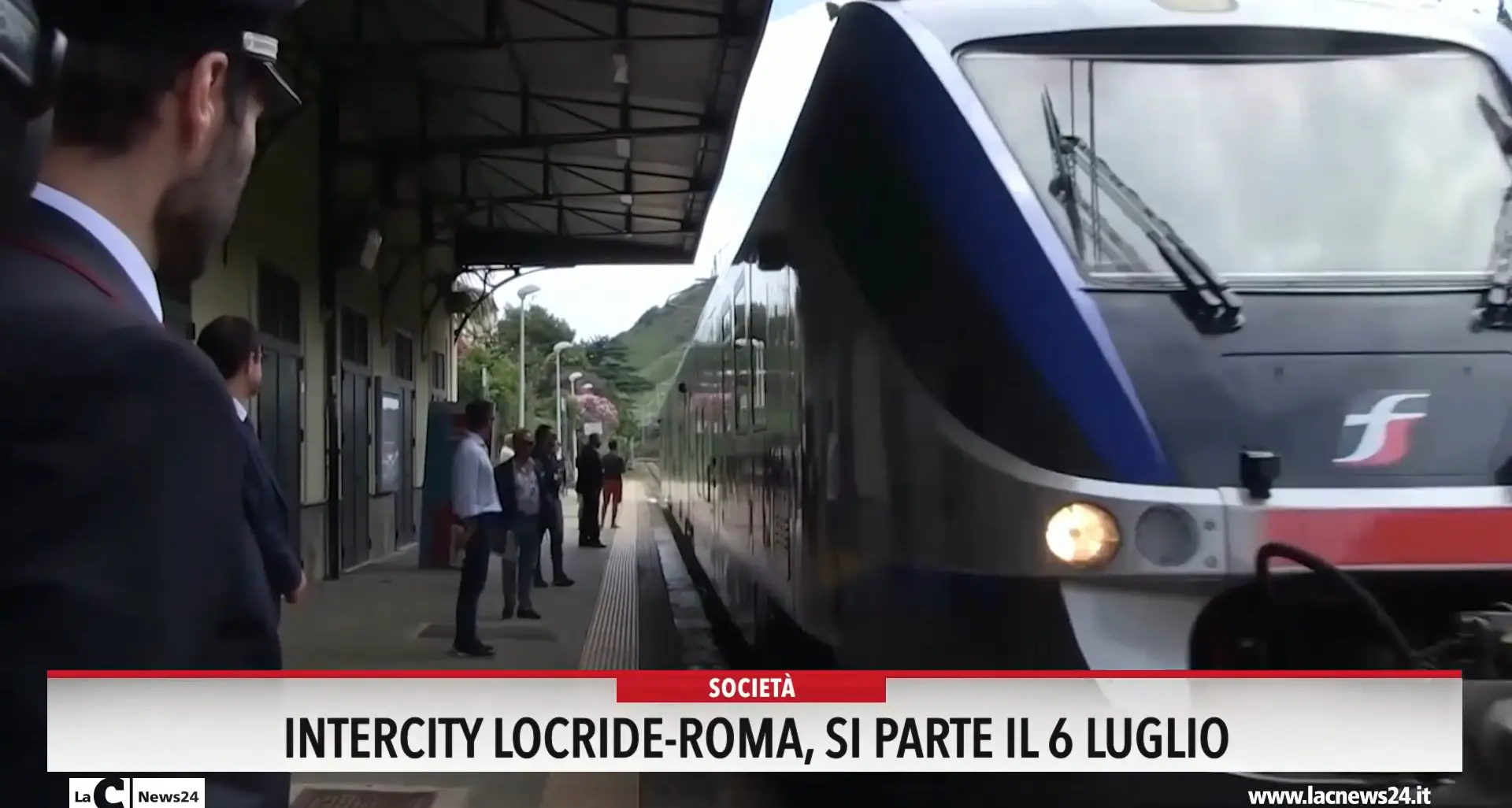 Intercity Locride-Roma, si parte il 6 luglio