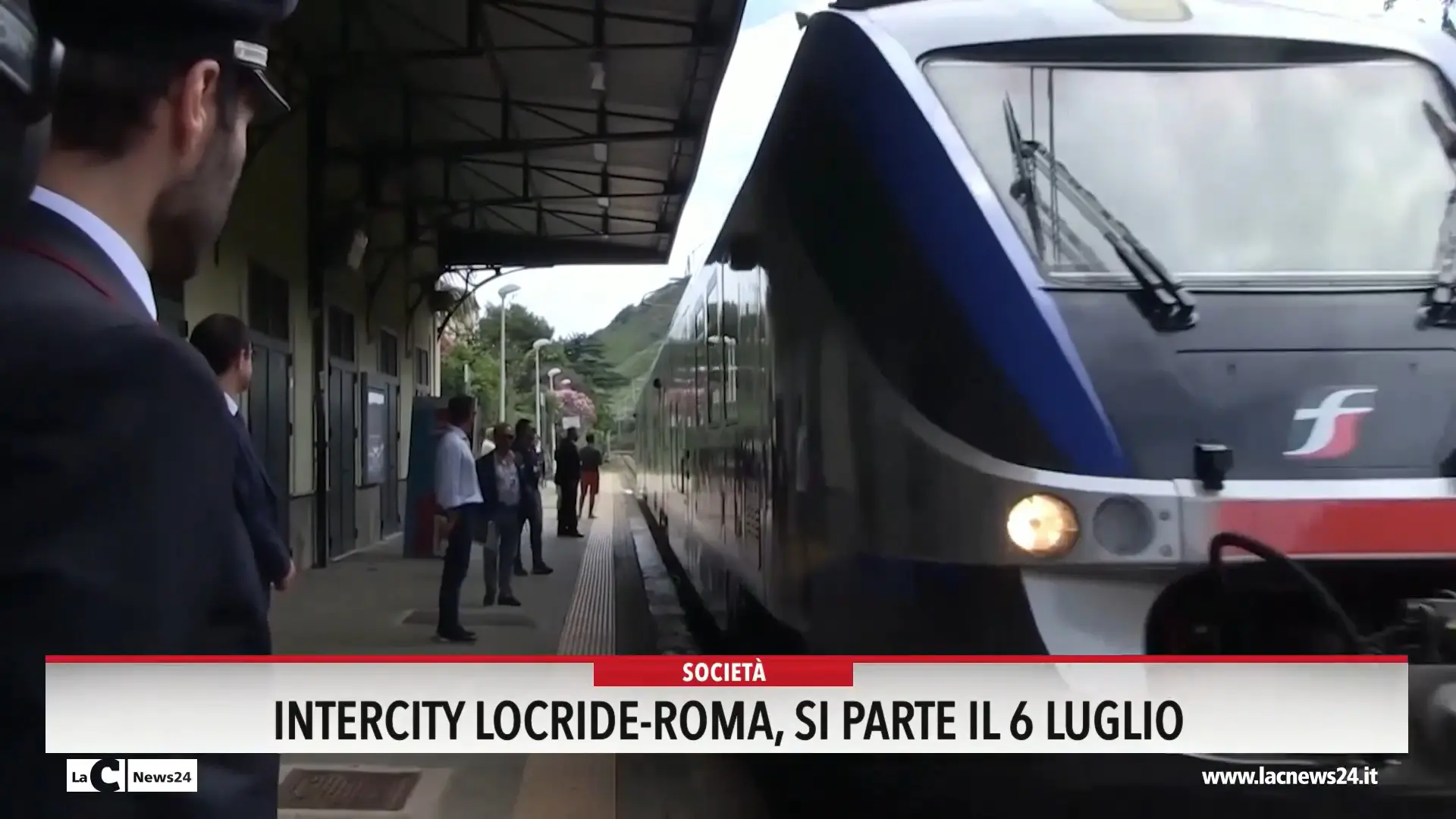 Intercity Locride-Roma, si parte il 6 luglio