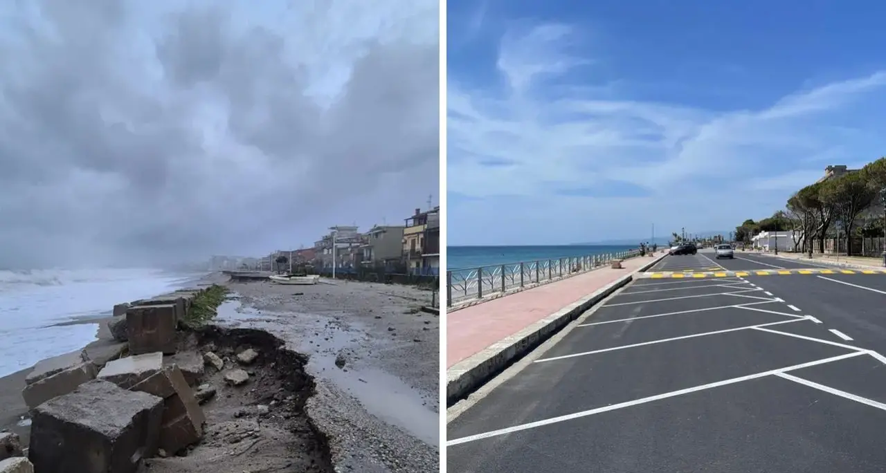 Dopo il ciclone Harry la Locride riparte: ricostruiti i lungomari di Siderno e Bovalino,\u00A0a Caulonia “esodo”\u00A0per i balneari