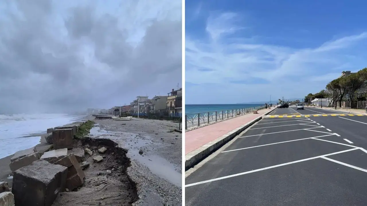 Dopo il ciclone Harry la Locride riparte: ricostruiti i lungomari di Siderno e Bovalino,\u00A0a Caulonia “esodo”\u00A0per i balneari
