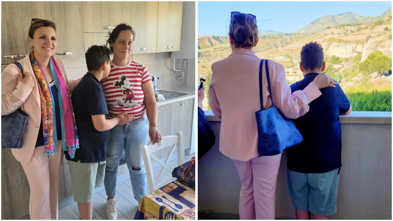 Affidato a una struttura per difficoltà familiari, il piccolo Gabriele affetto da autismo torna a casa\n