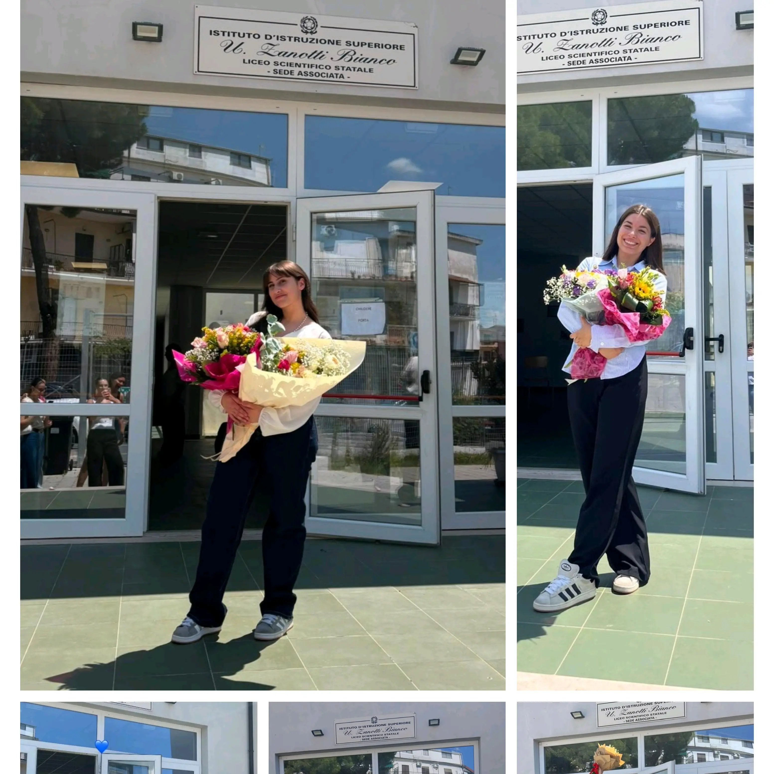Il liceo scientifico di Gioiosa Ionica, plesso del Polo liceale di Locri, orgoglioso delle sue cinque centiste\n