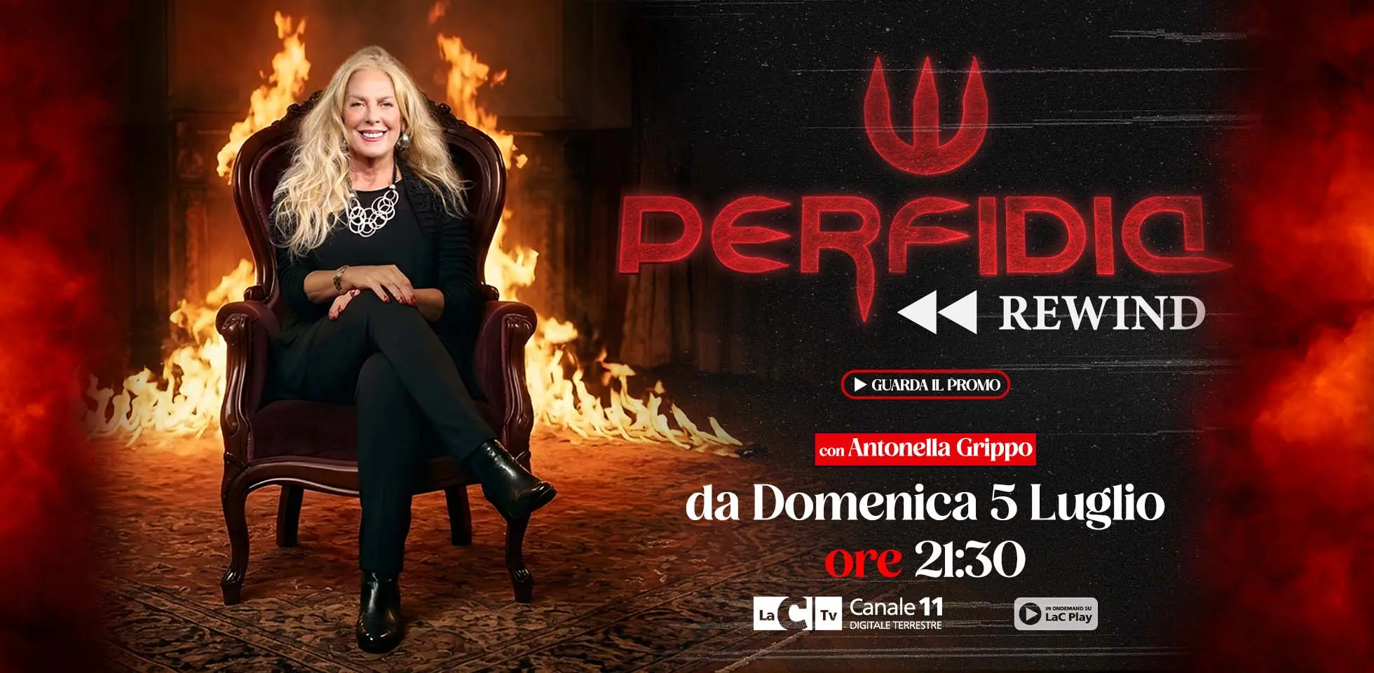 Perfidia Rewind, tornano le grandi interviste di Antonella Grippo ai leader della politica\n