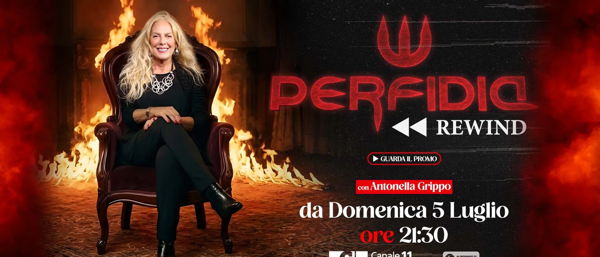 Perfidia Rewind, tornano le grandi interviste di Antonella Grippo ai leader della politica\n