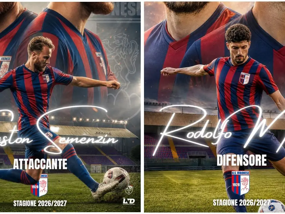 Vibonese Calcio, il mercato decolla: ecco la fantasia di Semenzin e i muscoli di Moisés
