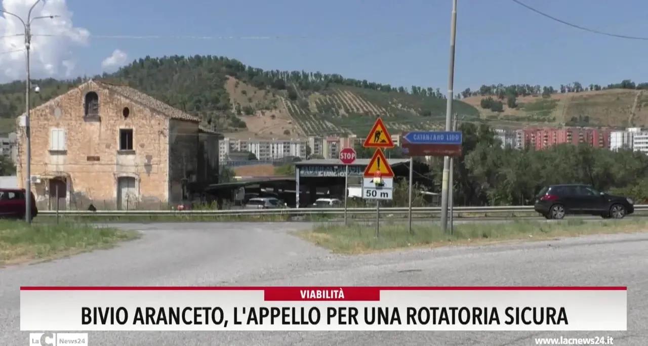 Bivio Aranceto, l'appello per una rotatoria sicura
