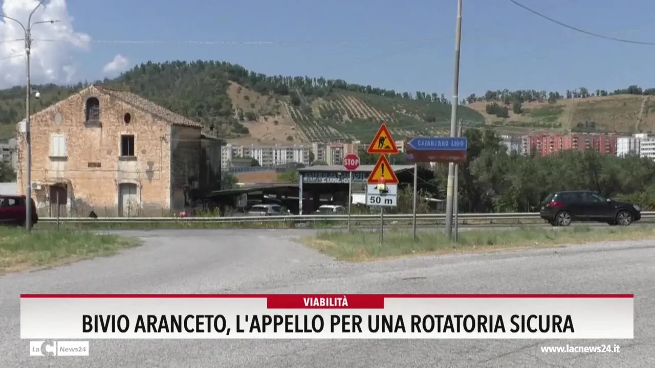 Bivio Aranceto, l'appello per una rotatoria sicura