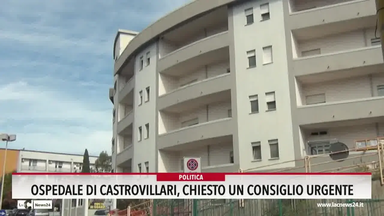 Ospedale di Castrovillari, chiesto un Consiglio urgente