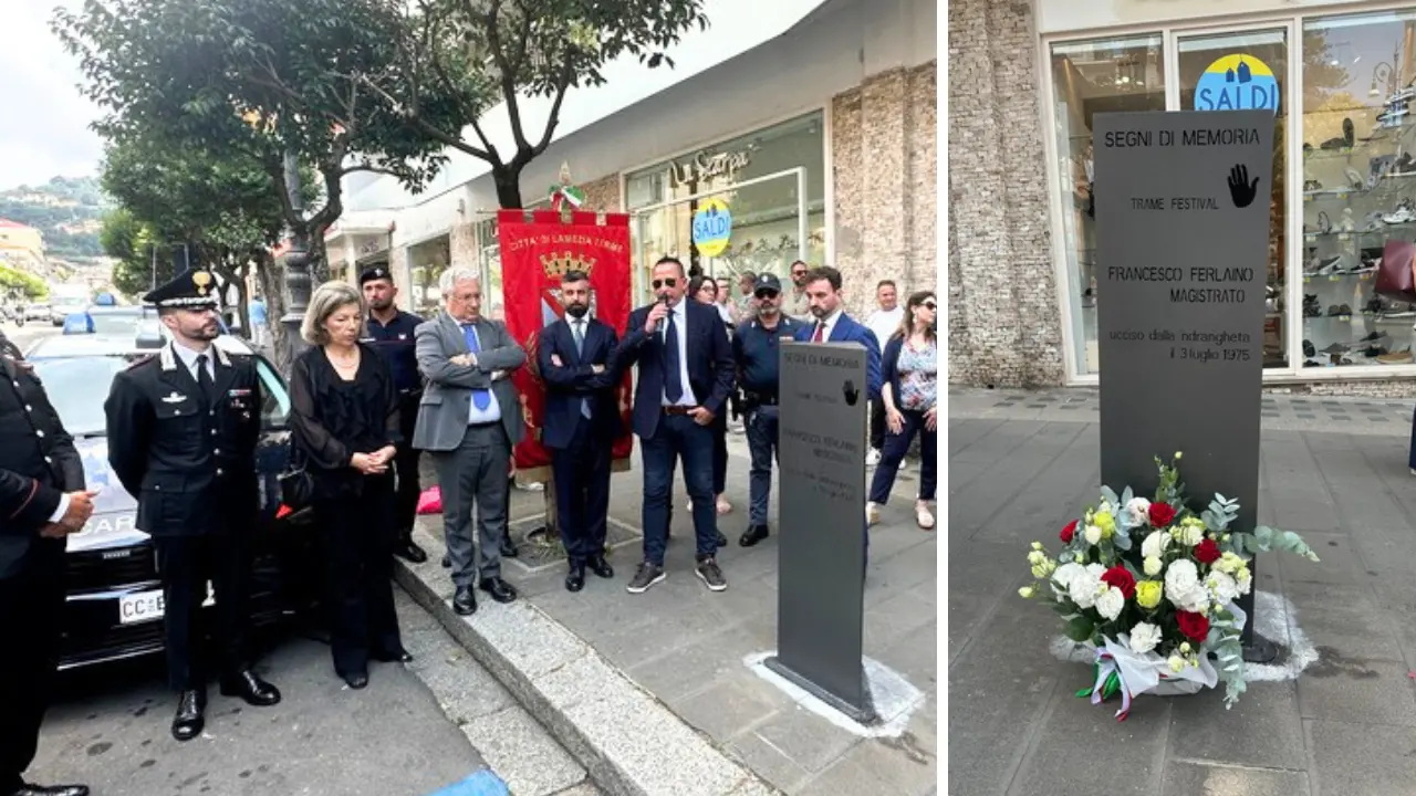 Lamezia ricorda il giudice Ferlaino, primo magistrato ucciso in Calabria: «Un esempio di legalità anche per le nuove generazioni»\n