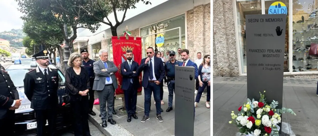 Lamezia ricorda il giudice Ferlaino, primo magistrato ucciso in Calabria: «Un esempio di legalità anche per le nuove generazioni»\n