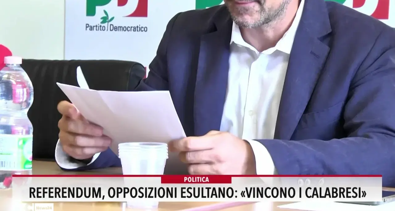 Referendum, opposizioni esultano: «Vincono i calabresi»