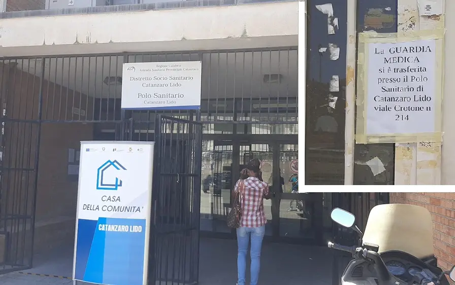 Catanzaro Lido da giorni senza guardia medica: chiusa la vecchia sede, non ancora attivata quella nuova