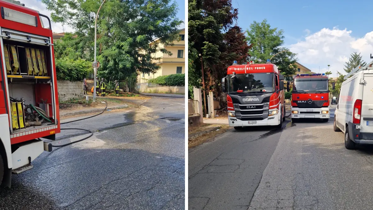 Fuga di gas tra San Costantino e Jonadi, vigili del fuoco e operai al lavoro:\u00A0strade bloccate per due ore