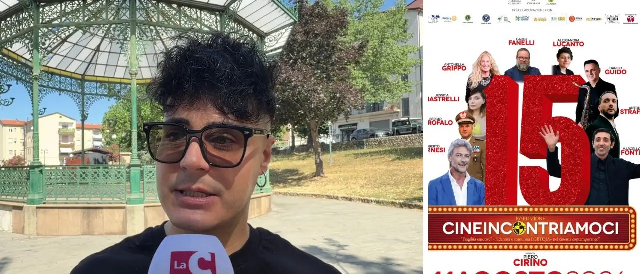 Cineincontriamoci compie 15 anni: ad Acri una serata tra cinema, cultura e grandi ospiti\n