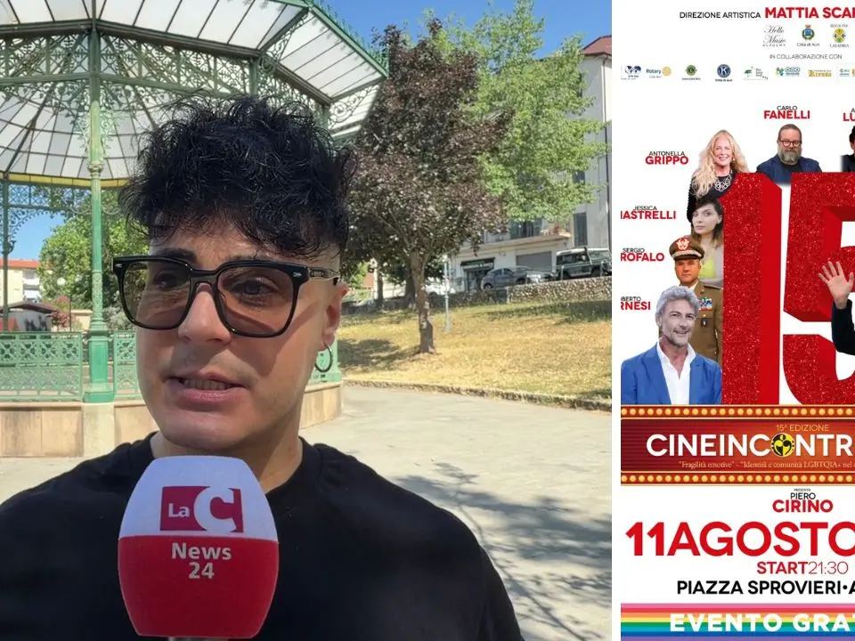 Cineincontriamoci compie 15 anni: ad Acri una serata tra cinema, cultura e grandi ospiti