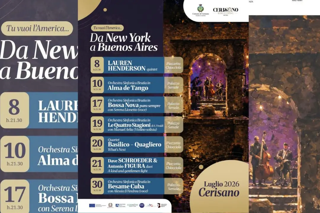 Da New York a Buenos Aires: a Cerisano\u00A0un luglio di musica tra jazz, tango, bossa nova e classica\n