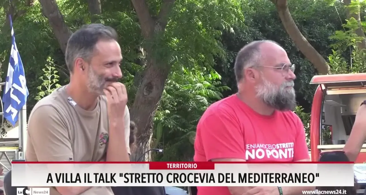 A Villa il talk \"Stretto crocevia del Mediterraneo\"