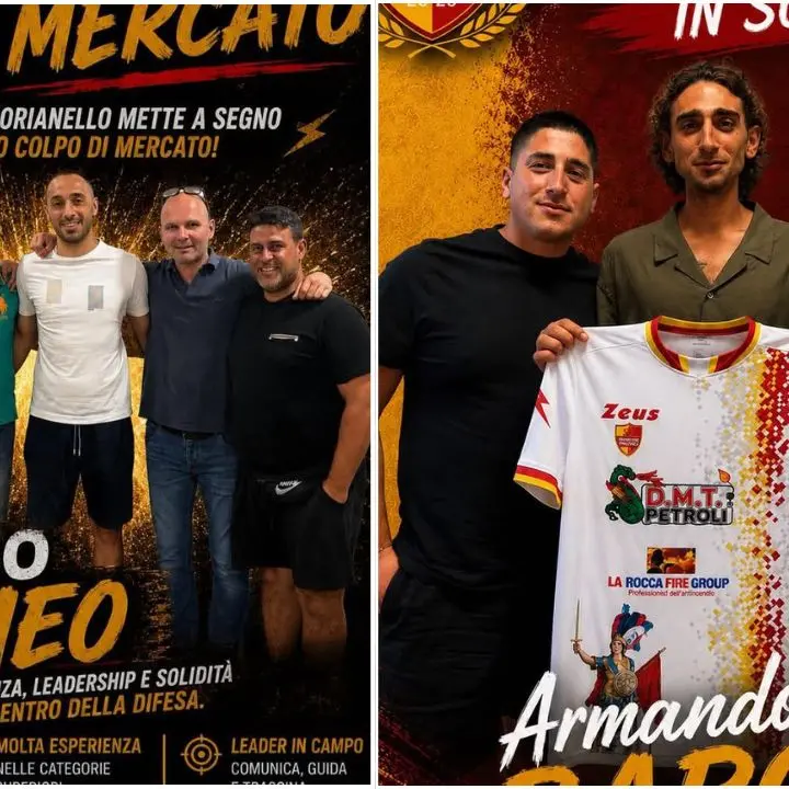 Dilettanti, mercato da urlo nel vibonese: Fulmine Sorianello, un colpo da \"amarcord\". Lo Sporting Piscopio presenta Baroni\n