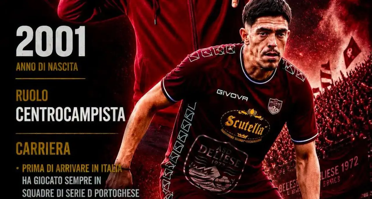 Dilettanti, Deliese scatenata sul mercato: annunciato anche l'ingaggio del centrocampista Tomas Santos\n