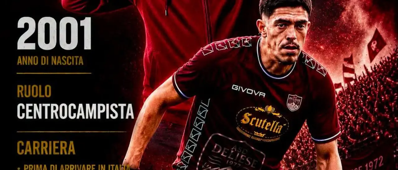 Dilettanti, Deliese scatenata sul mercato: annunciato anche l'ingaggio del centrocampista Tomas Santos\n