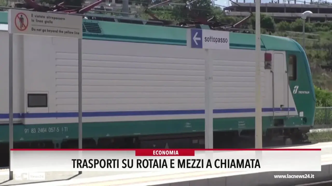 Trasporti su rotaia e mezzi a chiamata