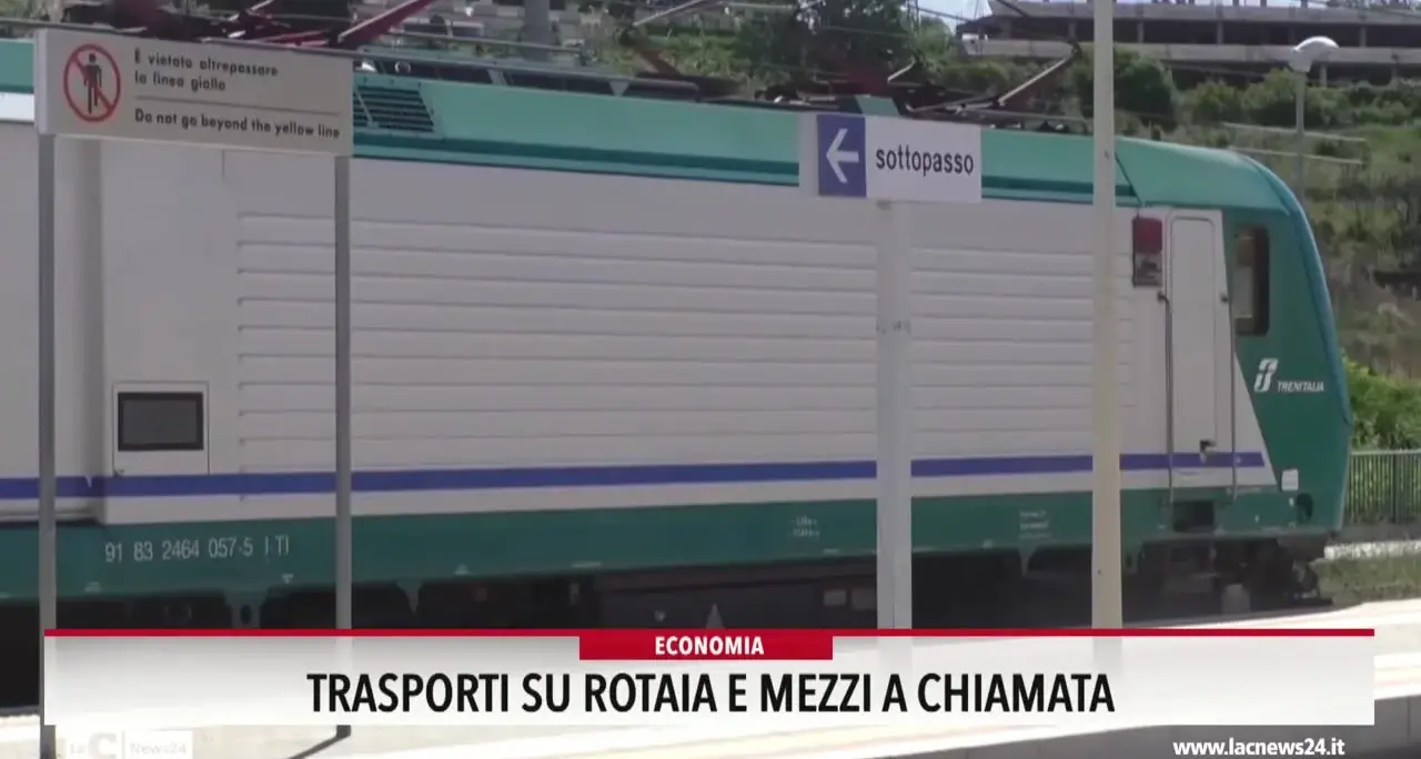 Trasporti su rotaia e mezzi a chiamata