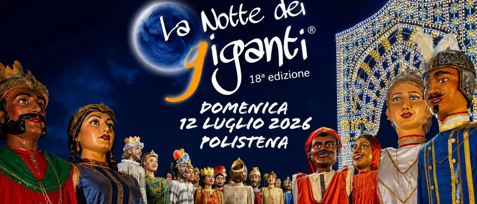 Polistena si prepara a vivere la magia della Notte dei Giganti: la città celebra la diciottesima edizione dell’evento\n