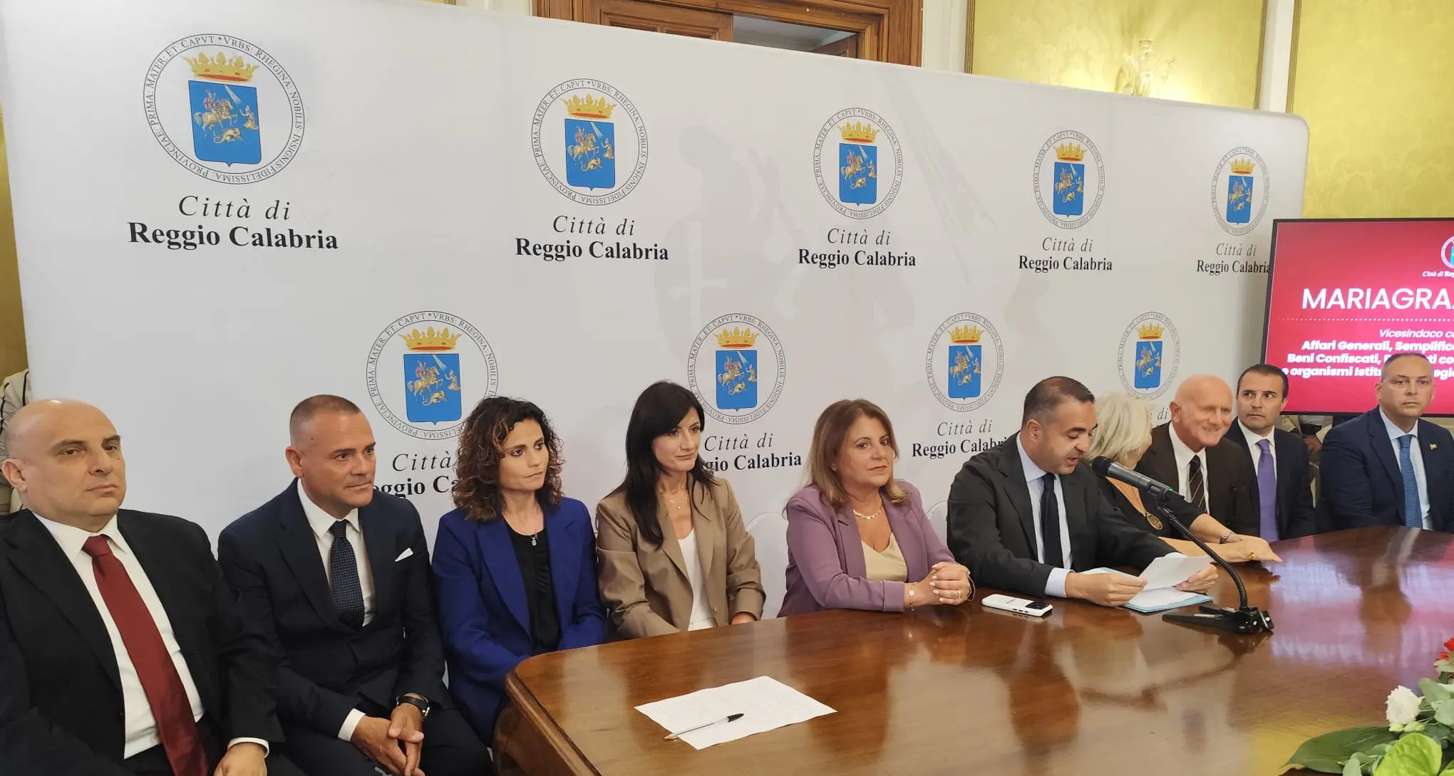 Reggio, varata la nuova giunta Cannizzaro –\u00A0I NOMI\n