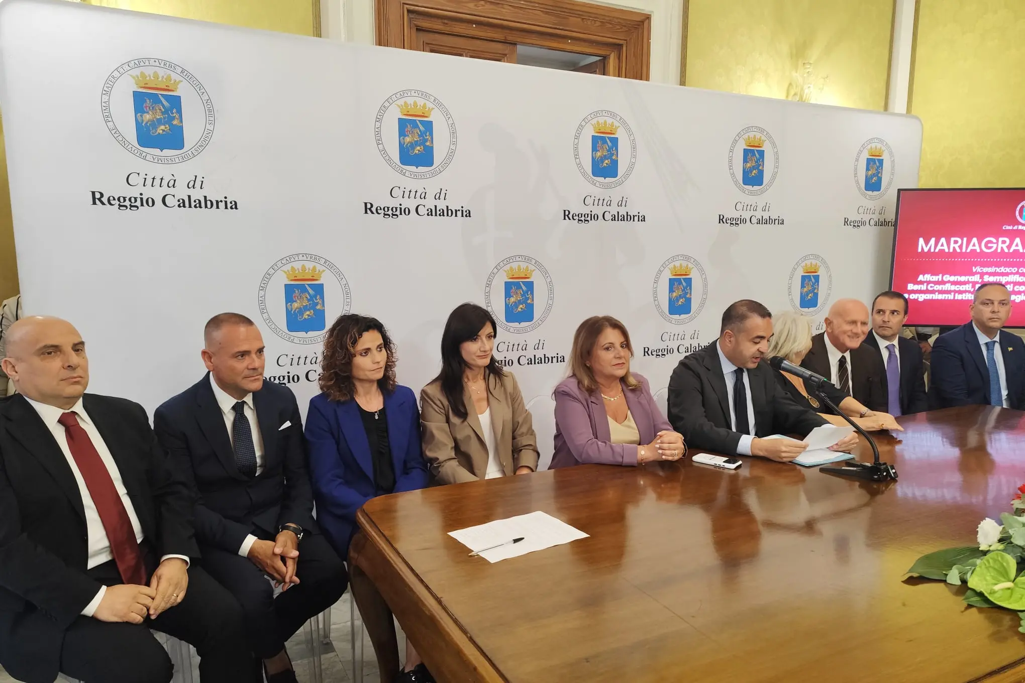 <p>Reggio Calabria, varata la nuova giunta Cannizzaro – I NOMI</p>
