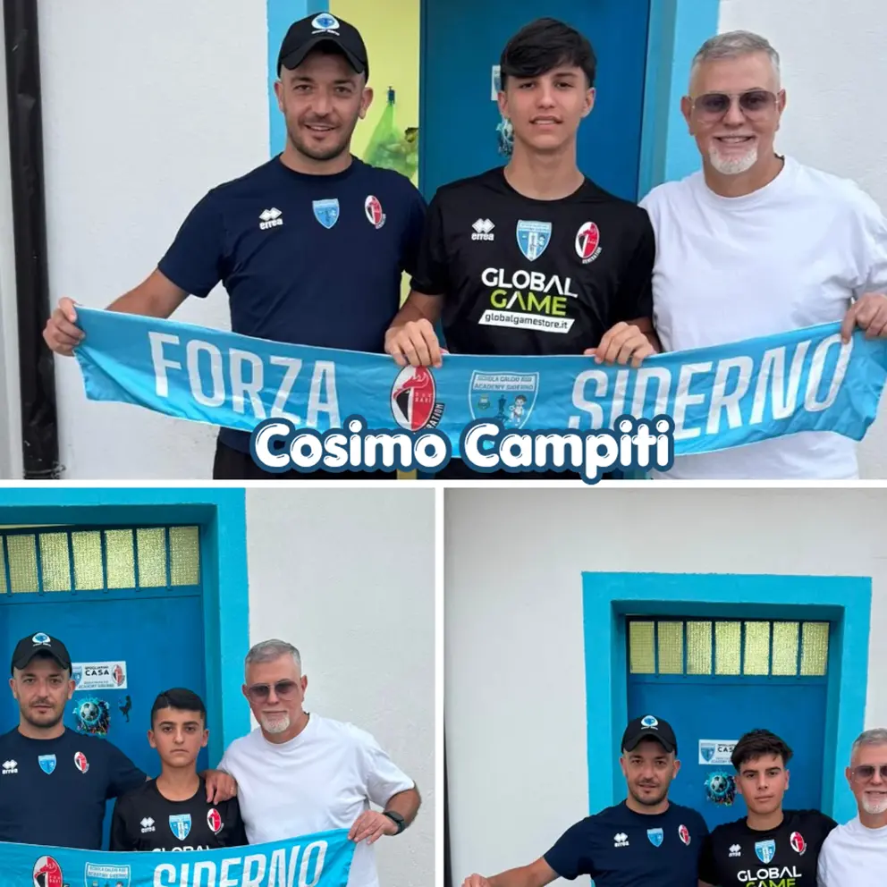 Asd Academy Siderno: ecco i nuovi innesti\u00A0per la categoria Allievi\n