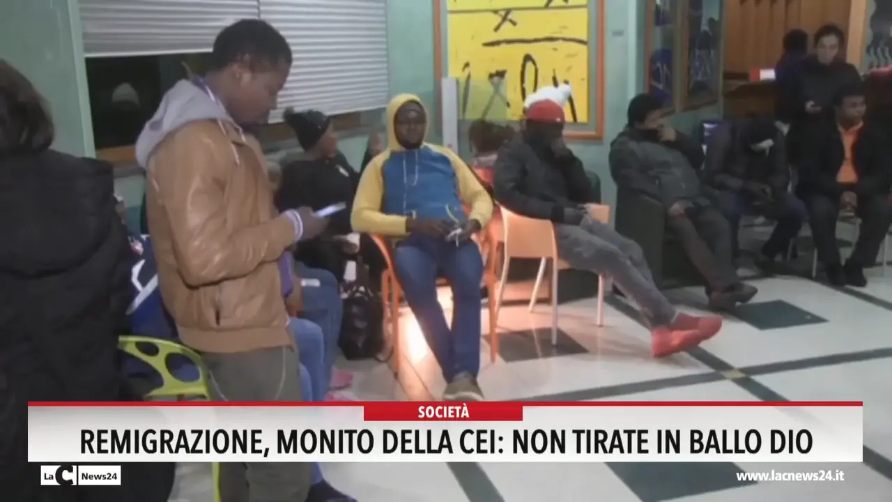 Remigrazione, il monito della Cei: «Non tirate in ballo Dio»