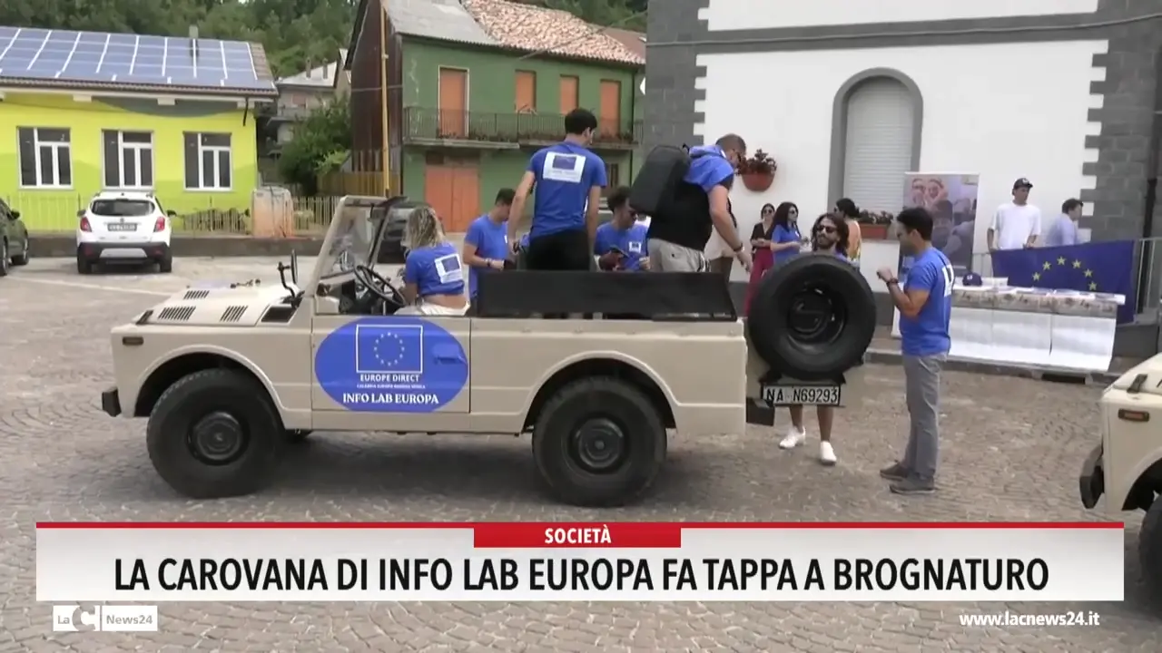 La carovana di Info lab Europa fa tappa a Brognaturo