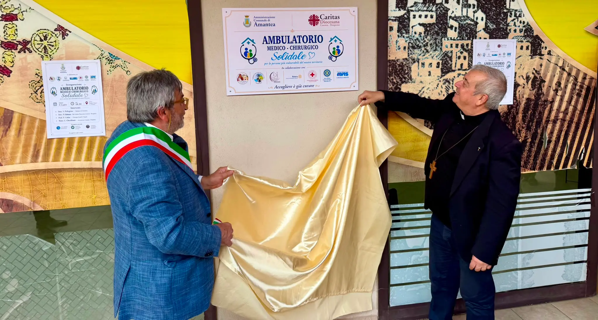Amantea, nasce l’Ambulatorio Medico-Chirurgico Solidale: punto di riferimento per i più fragili |\u00A0FOTO\n