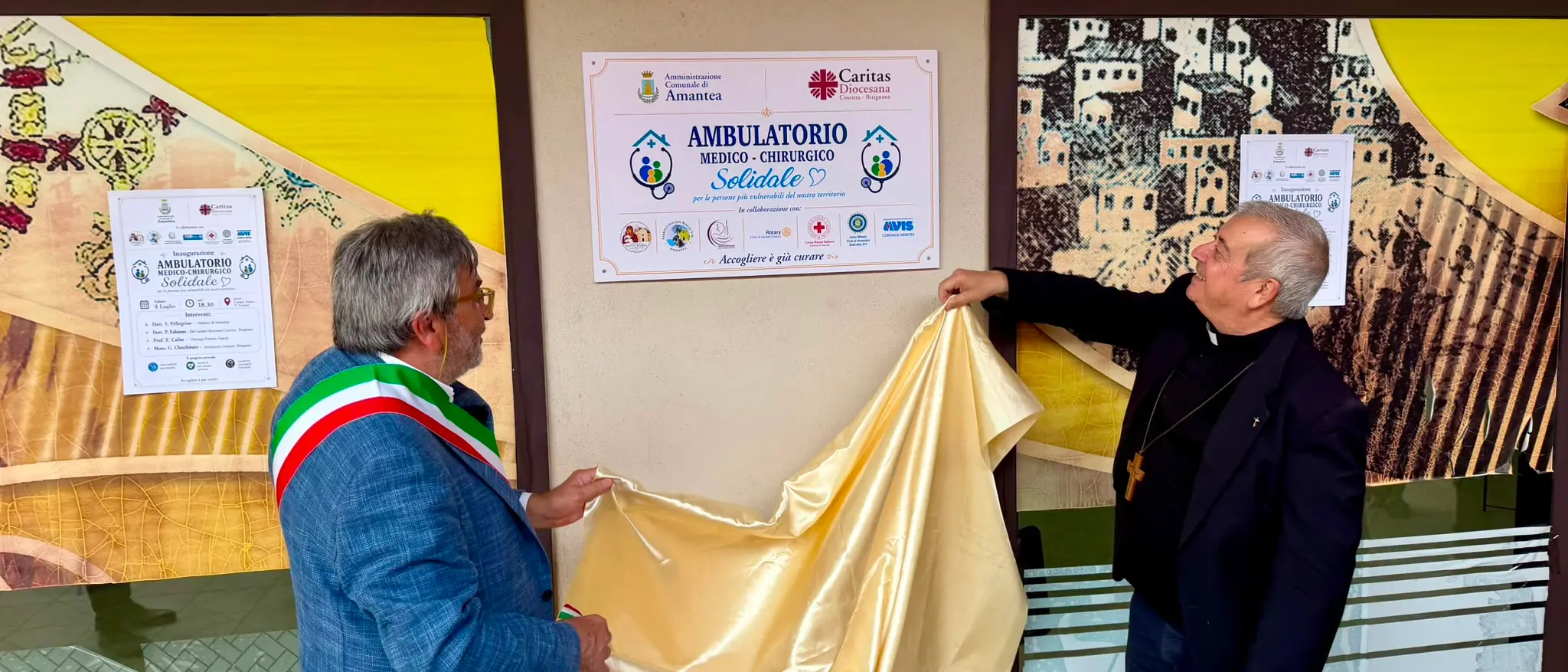 Amantea, nasce l’Ambulatorio Medico-Chirurgico Solidale: punto di riferimento per i più fragili |\u00A0FOTO\n