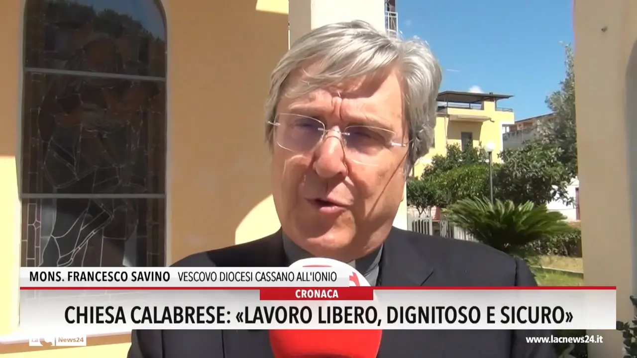 Chiesa calabrese: «Lavoro libero, dignitoso e sicuro»
