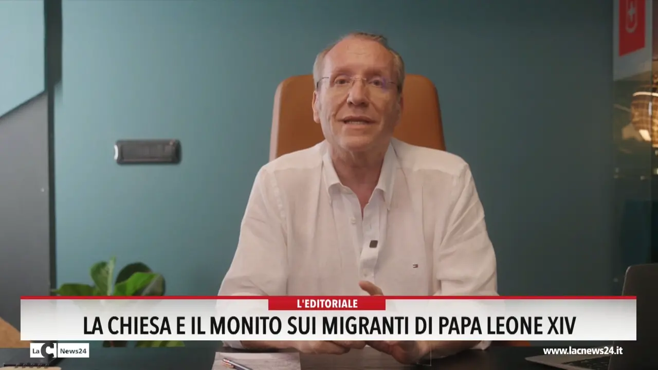 La Chiesa e il monito sui migranti di Papa Leone