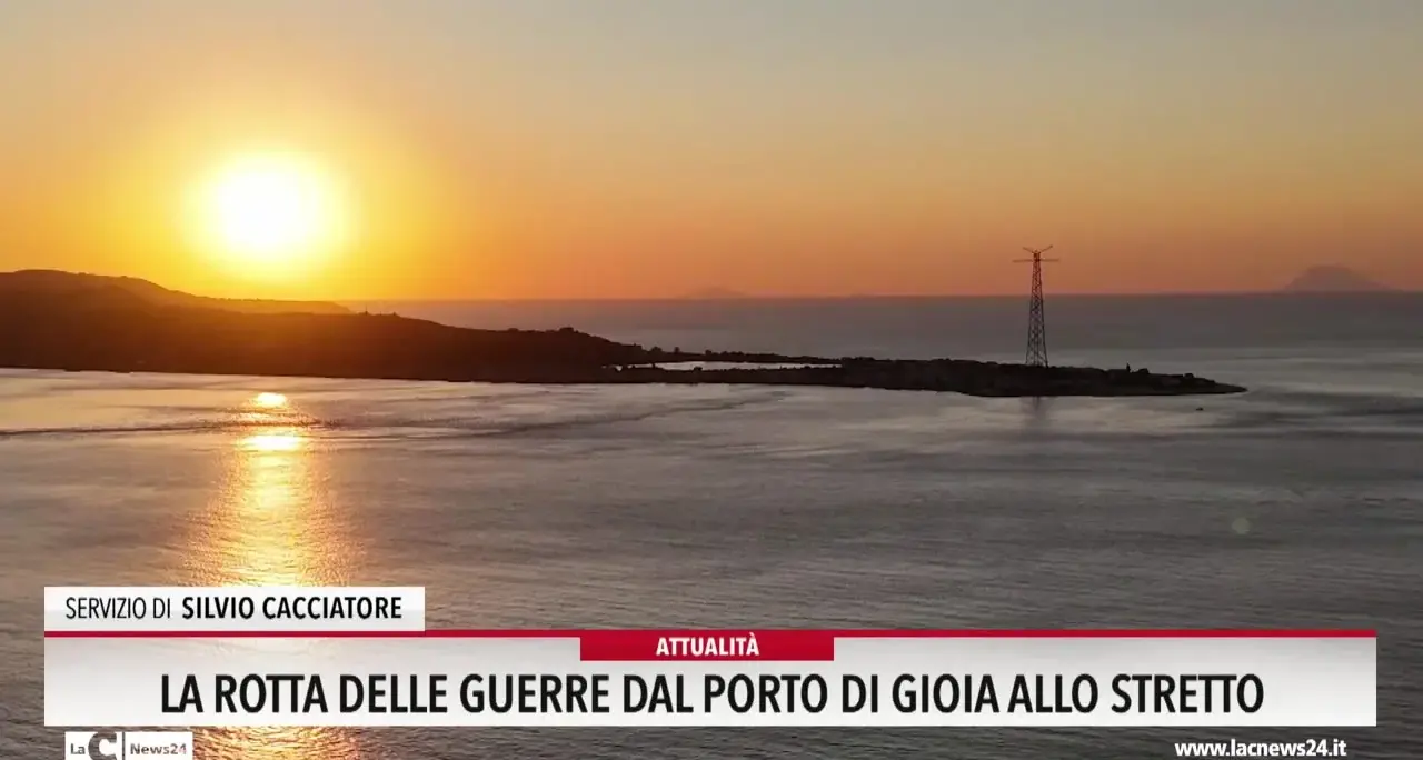 La Rotta delle Guerre dal Porto di Gioia Tauro allo Stretto