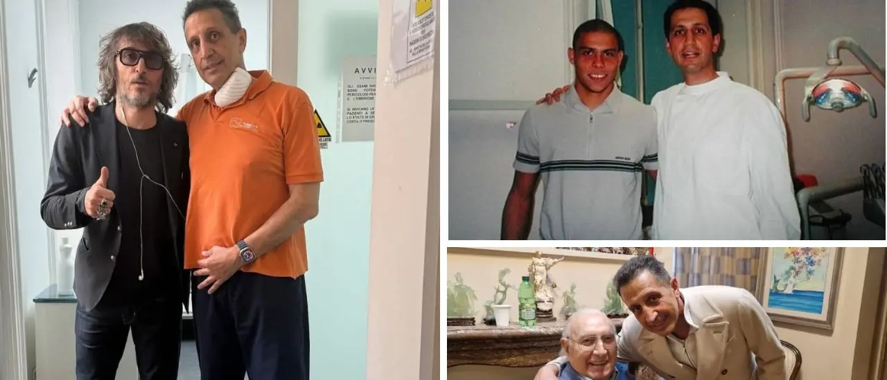 Il dentista dei vip è vibonese: da Ronaldo a Baudo fino a Gino Strada e Salvini, tutti nello studio di Giovanni Macrì\n