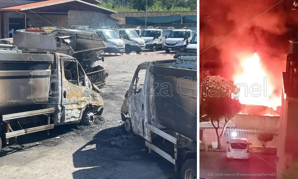Cosenza, dopo l’incendio Ecologia Oggi rompe il silenzio: «Atto ignobile di\u00A0gravità pazzesca»