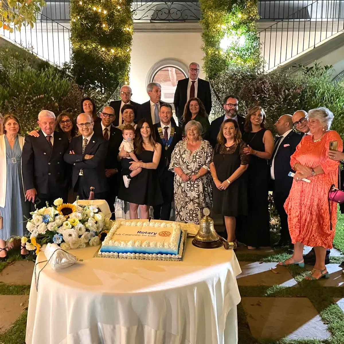 Rotary Catanzaro Tre Colli, celebrato il passaggio di consegne: Pietro Cinaglia guiderà il club fino al 2027\u00A0\u00A0\n