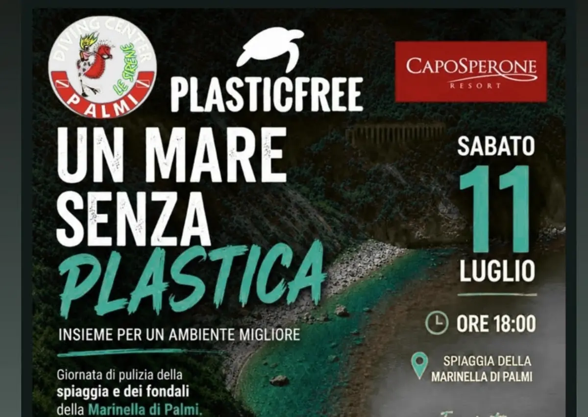 Plastic Free torna alla Marinella di Palmi,\u00A0l'11 luglio volontari in azione contro plastiche e microplastiche\n
