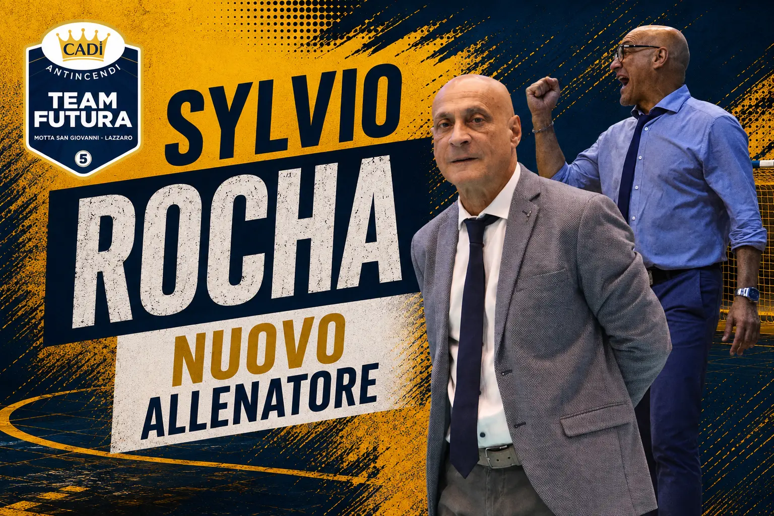 Cadi Antincendi Futura, Sylvio Rocha nuovo allenatore\n