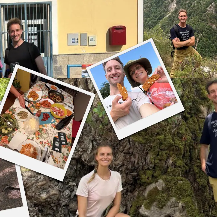 <p>Federica e Alberto tra i primi a percorrere il Cammino del Normanno: 147 km in 7 giorni nel cuore della Calabria</p>