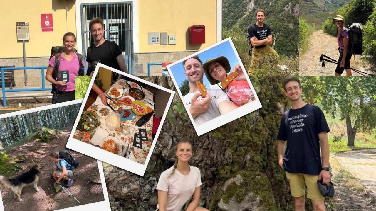 Il diario di Federica e Alberto lungo il Cammino del Normanno: 7 giorni per 147 chilometri di meraviglie nel cuore del Vibonese\n
