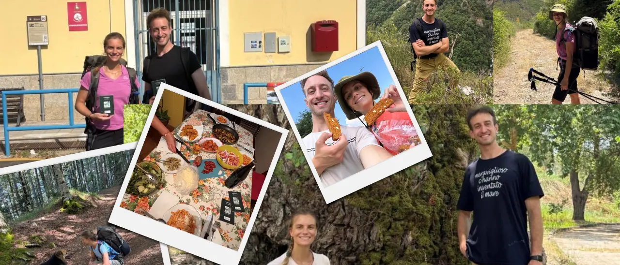 Il diario di Federica e Alberto lungo il Cammino del Normanno: 7 giorni per 147 chilometri di meraviglie nel cuore del Vibonese\n