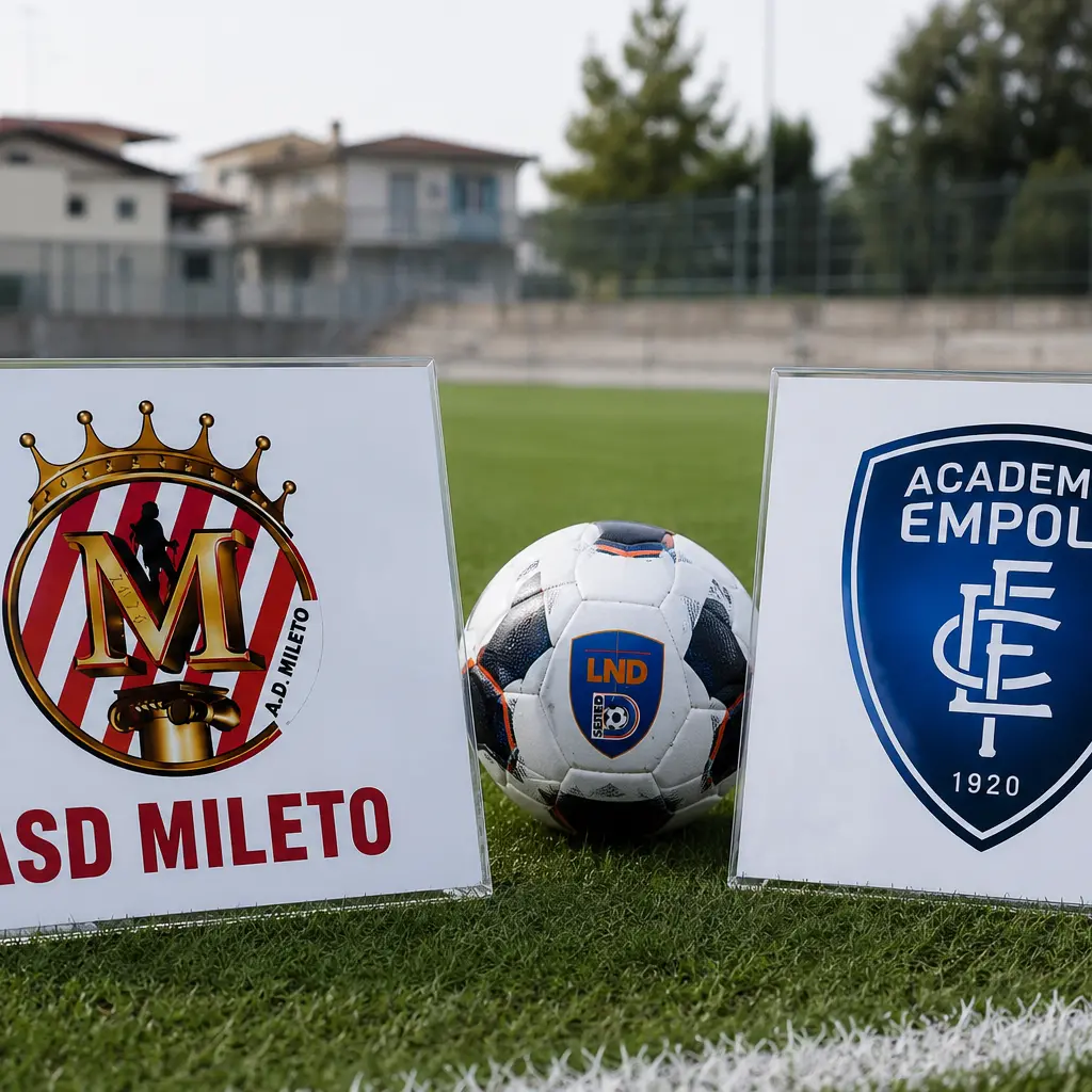 Dilettanti, crescita incessante per Asd Mileto: dopo la storica Prima Categoria, ecco la partnership con l'Academy Empoli\n